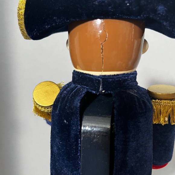 Rare Vintage Nutcracker Village 2005 Napoleon Figurine in Black and White - Picture 8 of 15